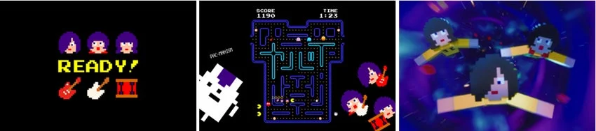 ヤバイTシャツ屋さんコラボによる特別メイズとゲームプレイ画面