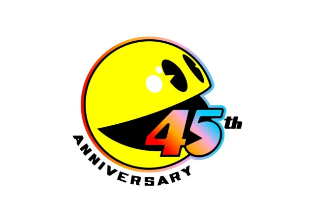 パックマン45周年記念ロゴ