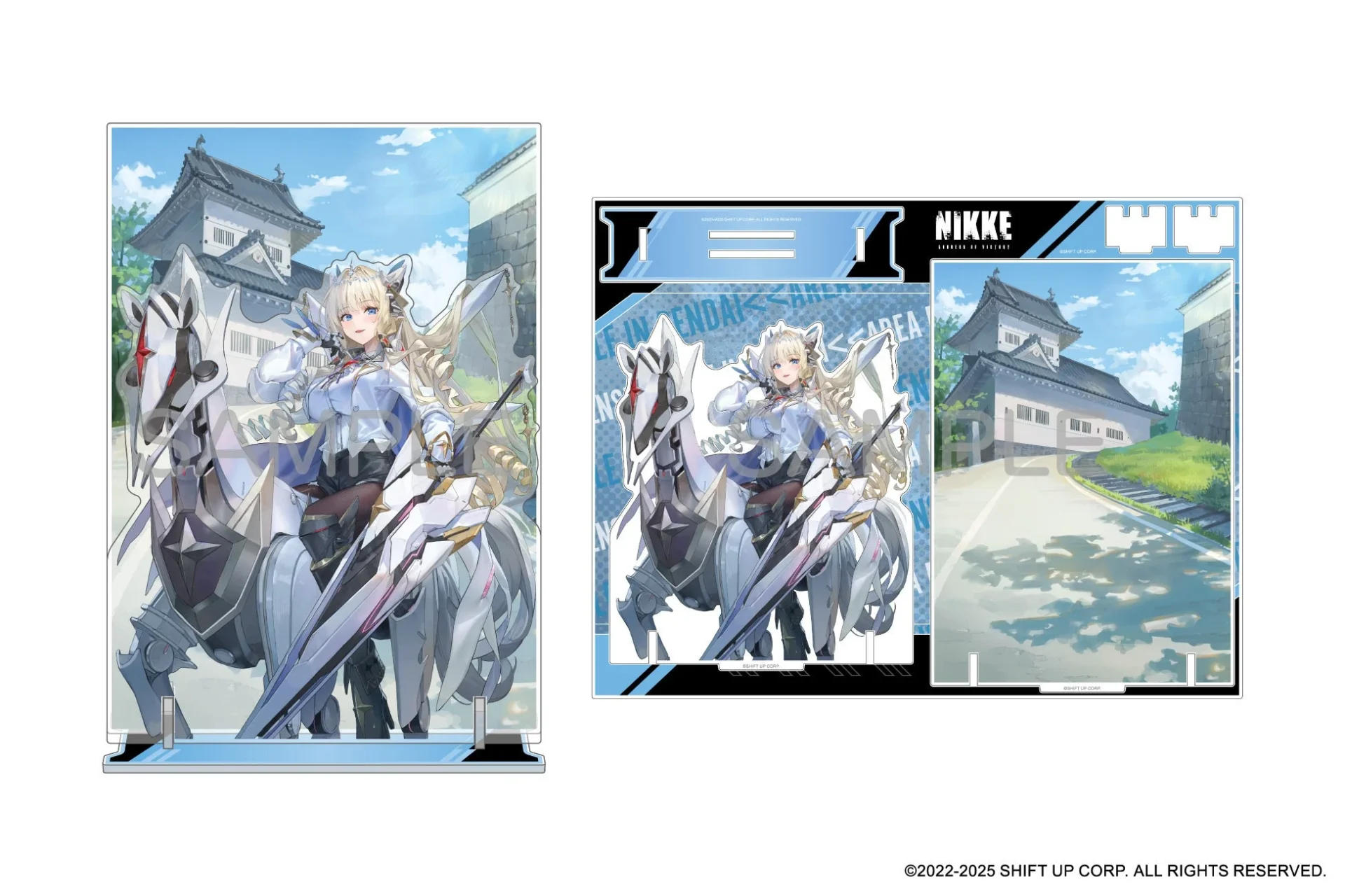 仙台キービジュアルのクラウンジオラマアクリルスタンド