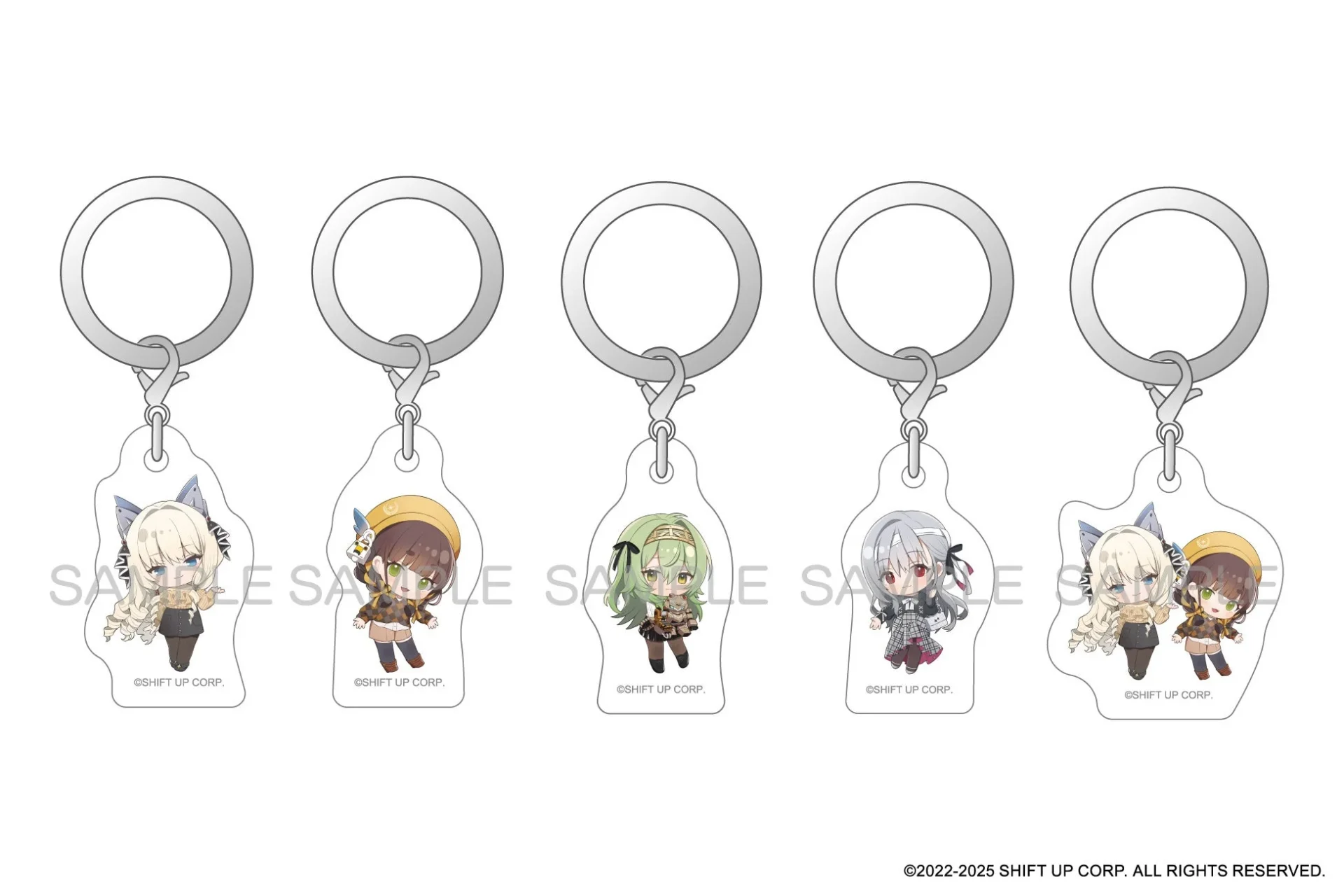 ウィンターデフォルメイラストの仙台限定アンブレラチャーム