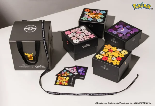 ニコライバーグマンポケモンコラボのギフトラッピングとケアカード