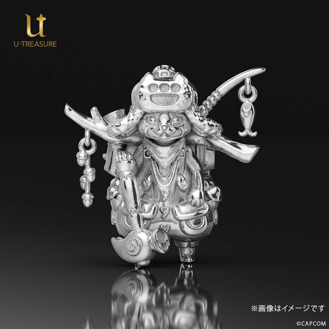 オトモアイルー ミニフィギュアの正面