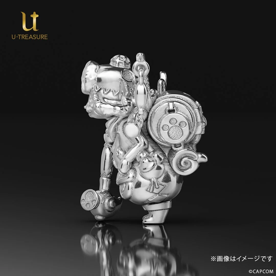 オトモアイルー ミニフィギュアの左側面