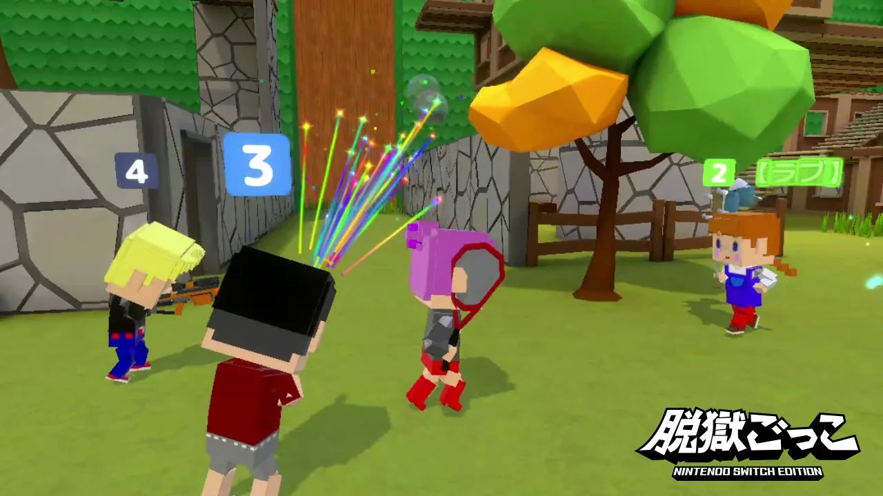 『脱獄ごっこ Nintendo Switch Edition』のゲームプレイ画面