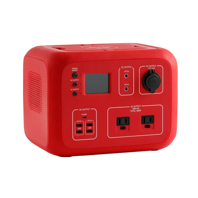 PowerArQ 2 500Wh レッドカラーのポータブル電源