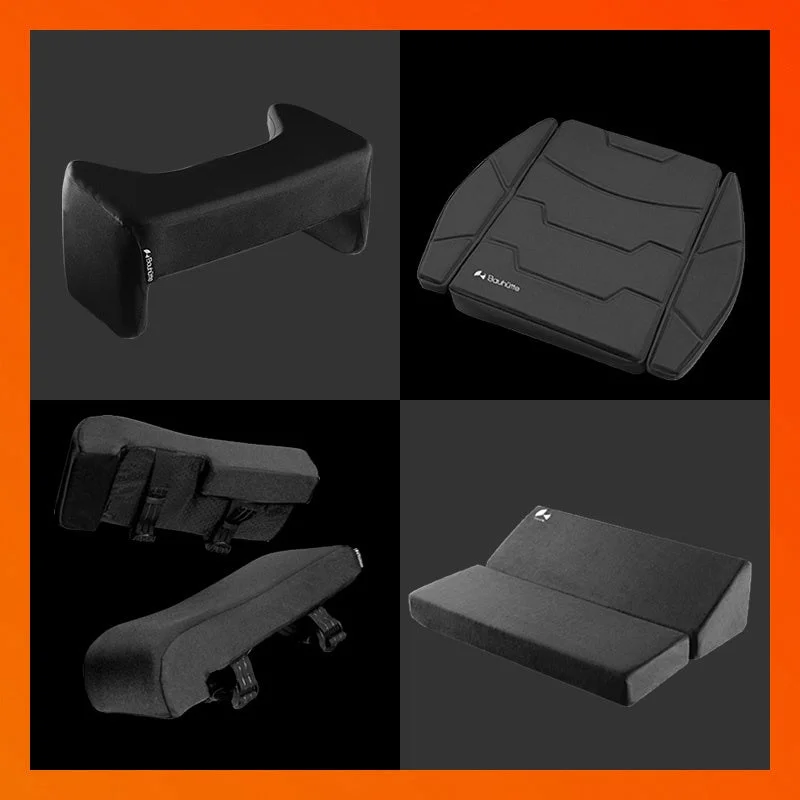 床の冷たさ対策や肘掛けなどデスク環境を快適にするバウヒュッテのアクセサリー