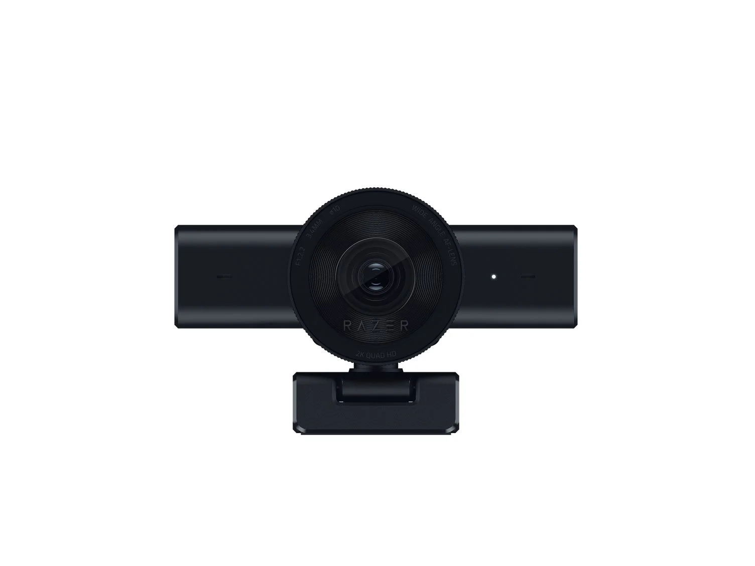Razer Kiyo V2 Xの正面。レンズ部分に「2K QUAD HD」の記載。