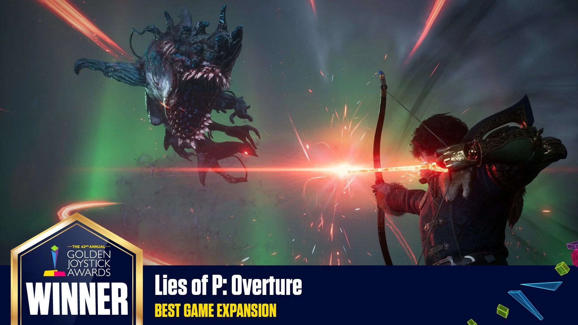 『Lies of P: Overture』が「Golden Joystick Awards 2025」でベスト・拡張コンテンツ賞を受賞！