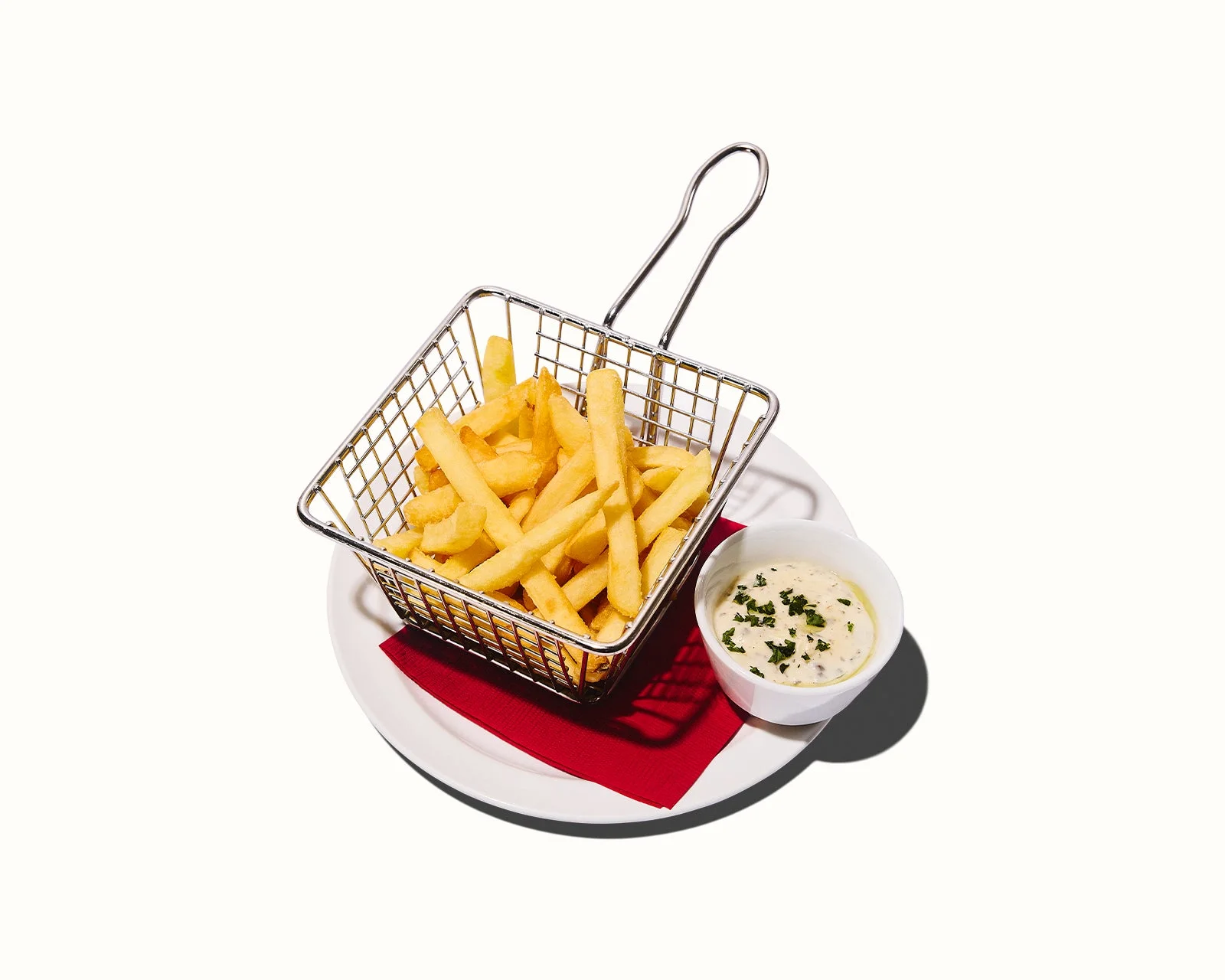 トリュフソースを添えたKFCフレンチフライ