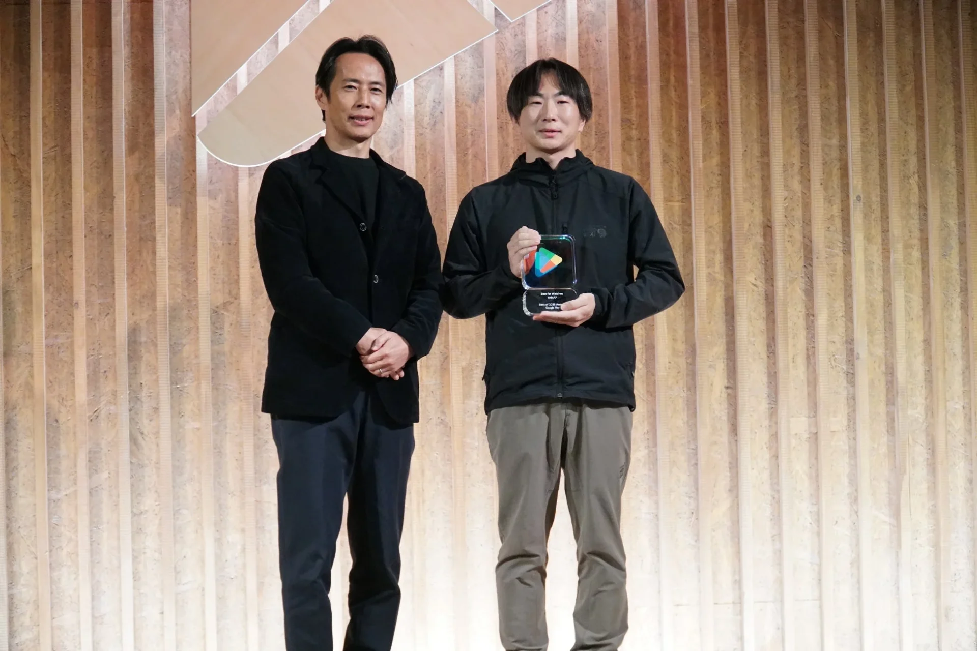Google Play ベスト オブ 2025 ウェアラブル部門大賞授賞式の様子