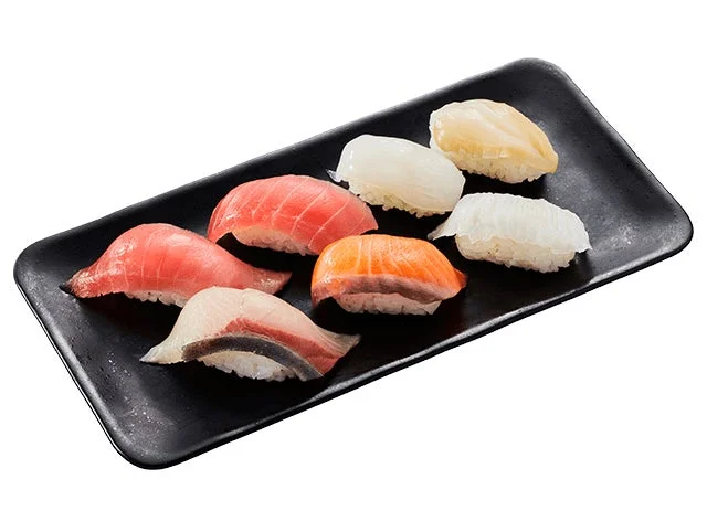 先ずコレ！かっぱの定番オススメにぎり7貫