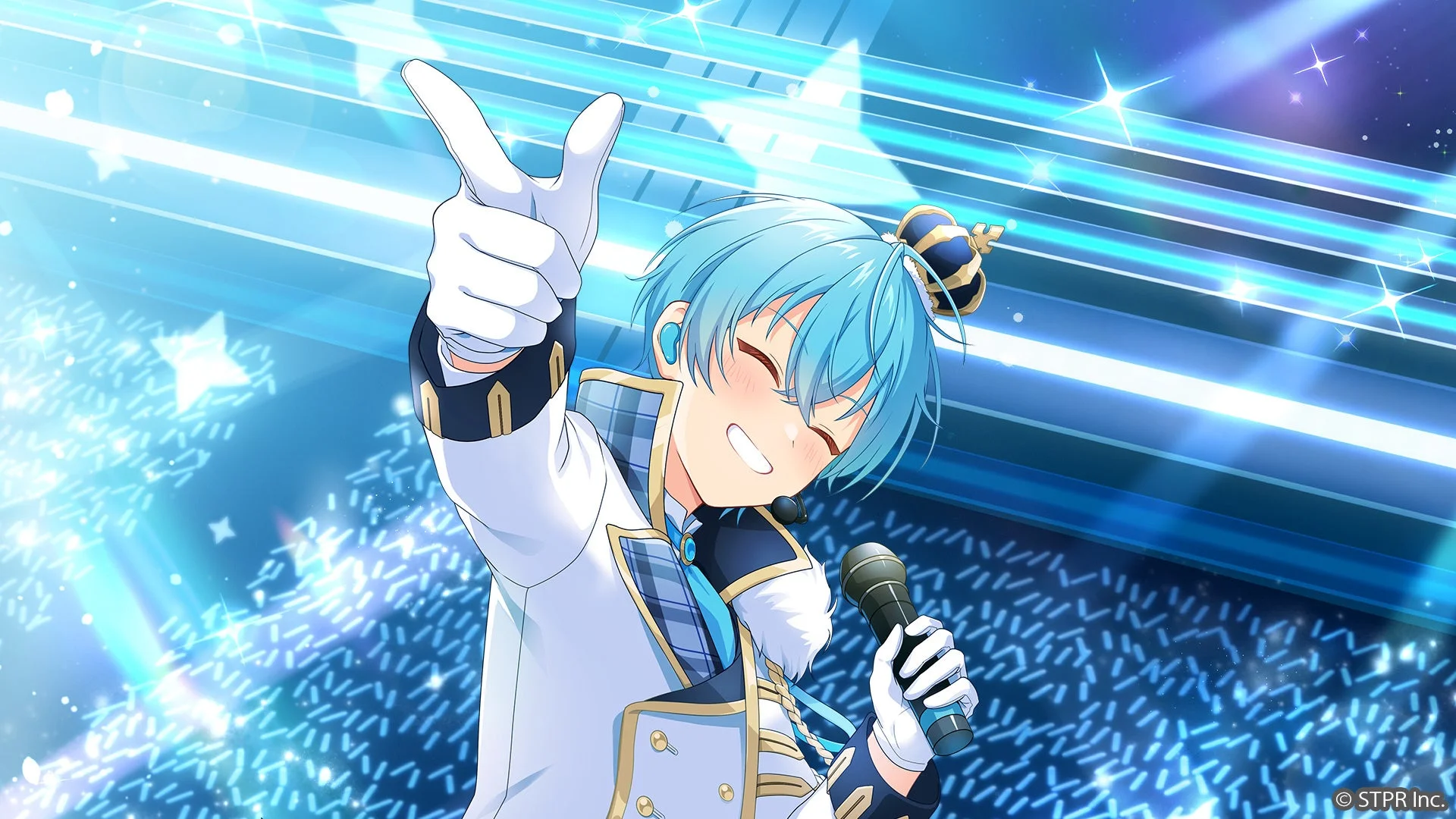 すとぷりメンバーころんのライブイラスト