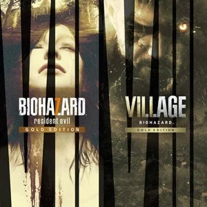 「BIOHAZARD 7 Gold Edition & VILLAGE Gold Edition バンドル」パッケージアート