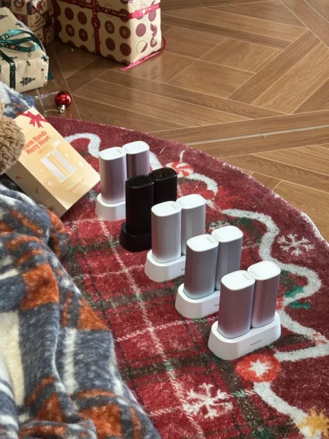 RORRYの充電式カイロN1の複数カラーバリエーション