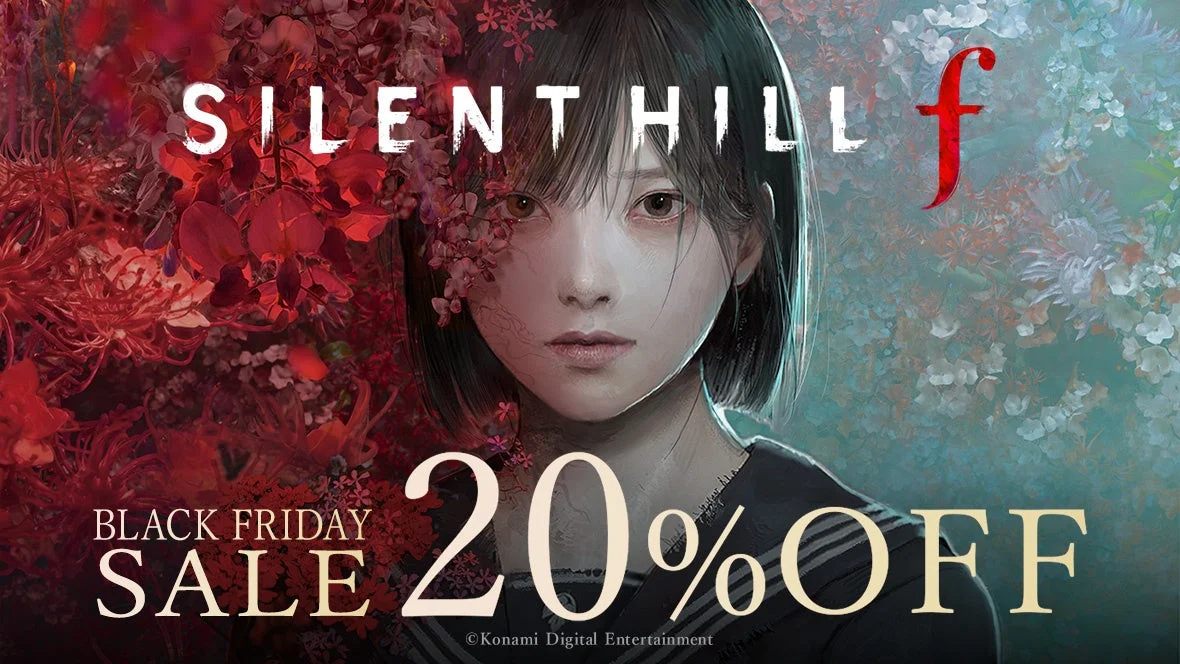 「SILENT HILL f」のブラックフライデーセール告知ビジュアル、20%オフ