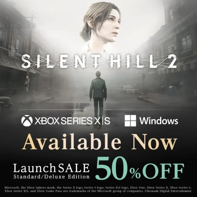 「SILENT HILL 2」Xbox/Windows版発売とローンチセール50%オフ告知