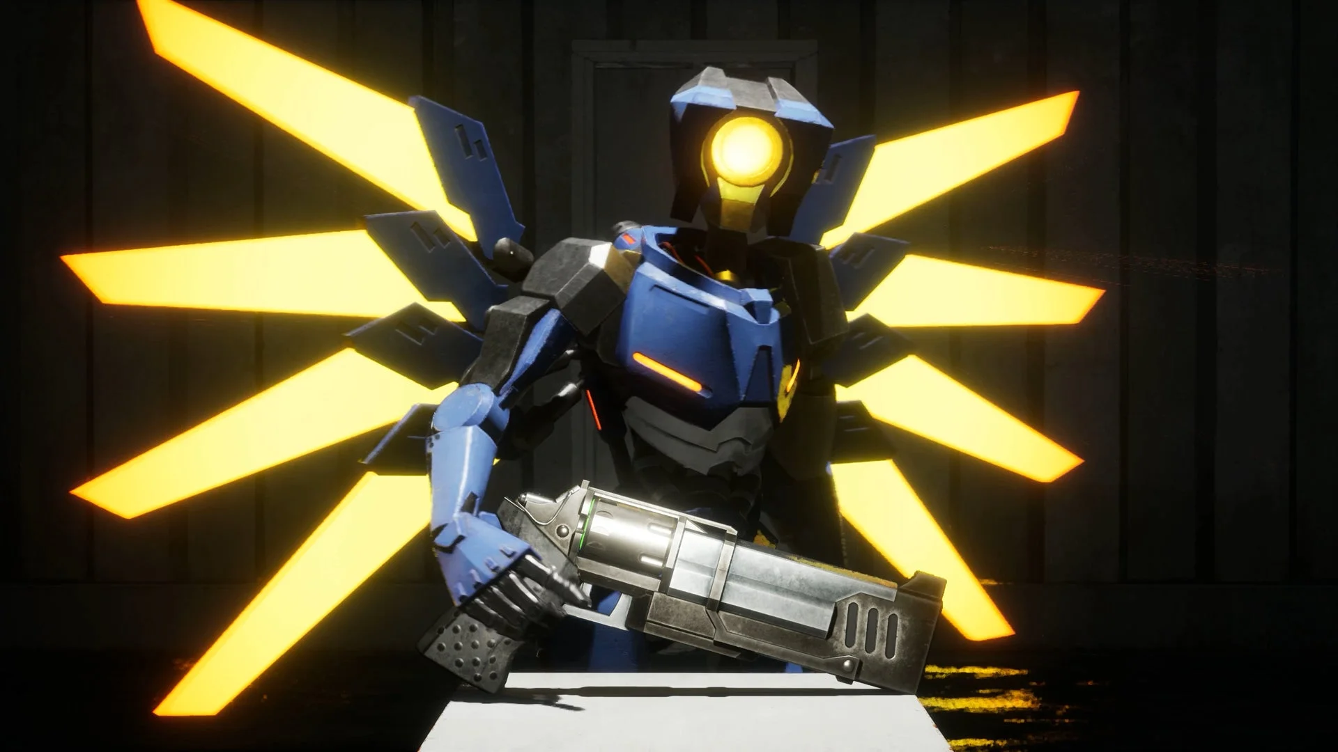 ULTRAKILLコラボスキン「V2」がリボルバーを構える