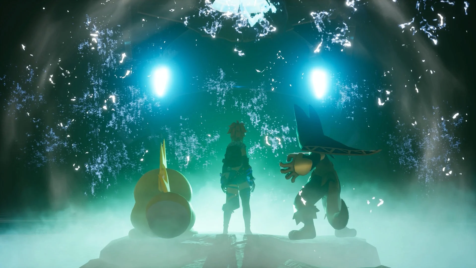 パルワールド正式版Ver.1.0への移行を予告するティザービジュアル