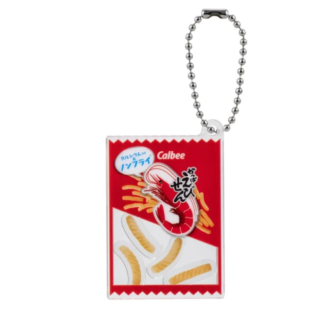 カルビー アクリルシャカシャカチャームのえびせん