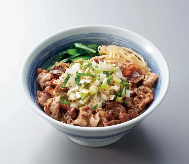 旨塩ねぎカルビ丼