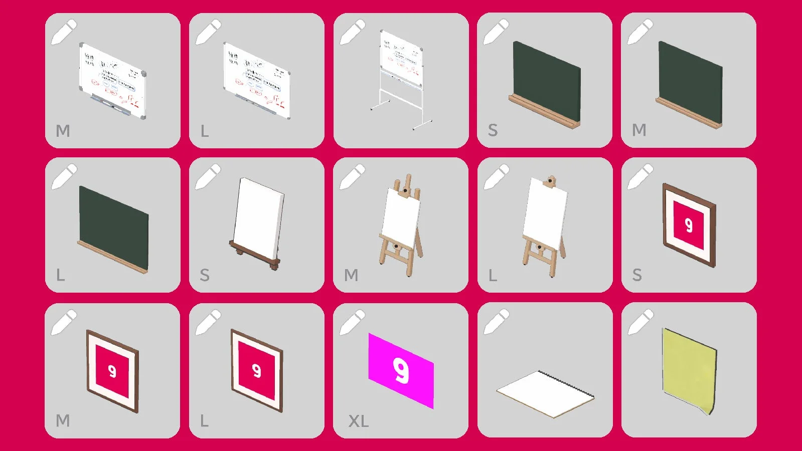 goghに新たに追加されたお絵かきチャット対応アイテム15種類