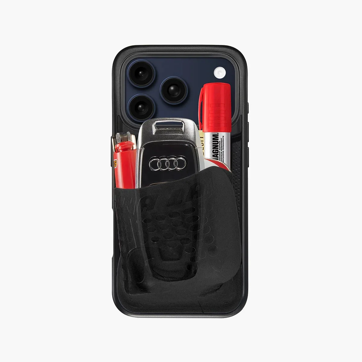 Flex Pouch™ Phone Case BLACK/BLACK