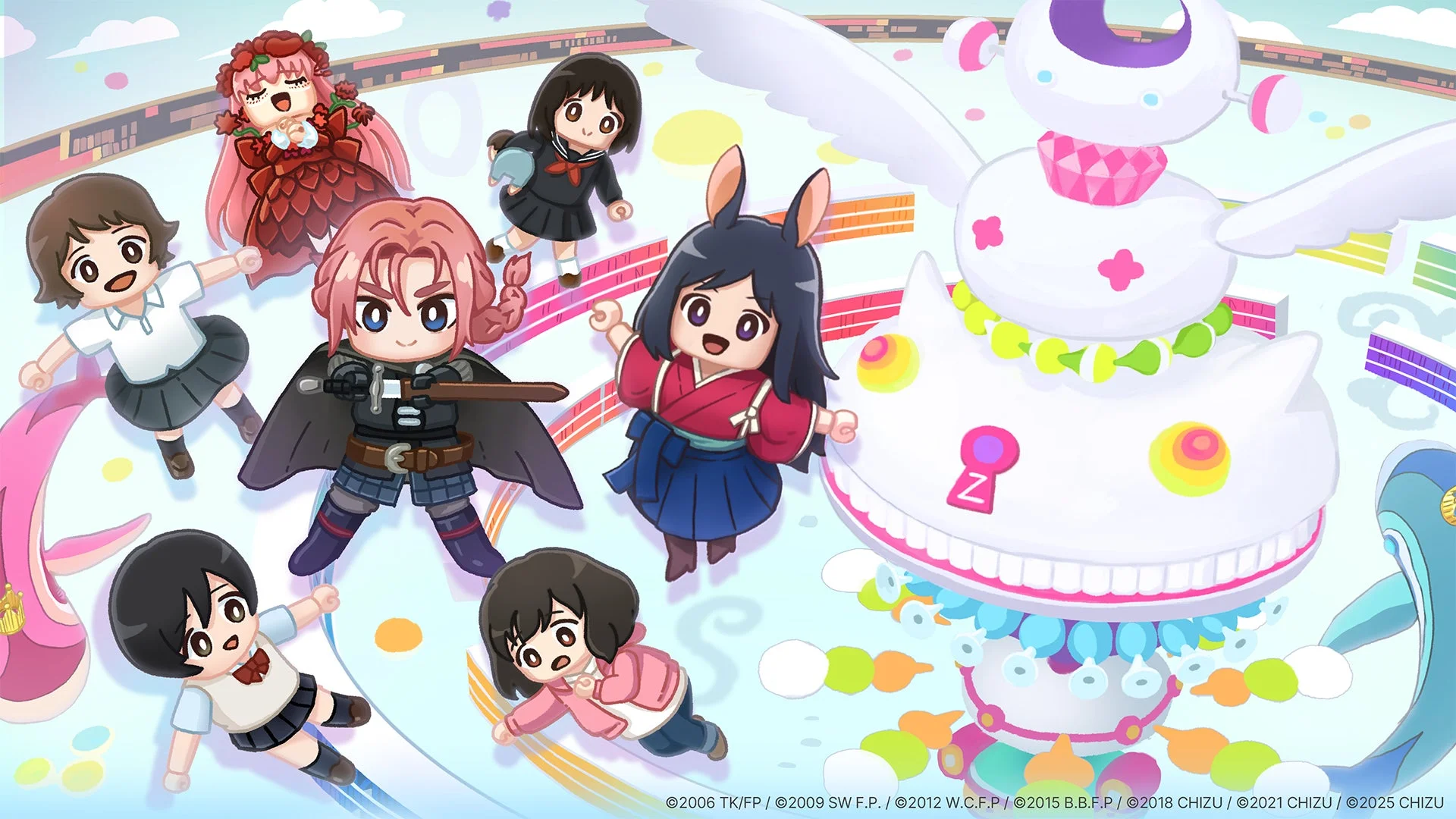 『サマーウォーズ』と『果てしなきスカーレット』キャラクターが共演するRobloxエクスペリエンスのキービジュアル