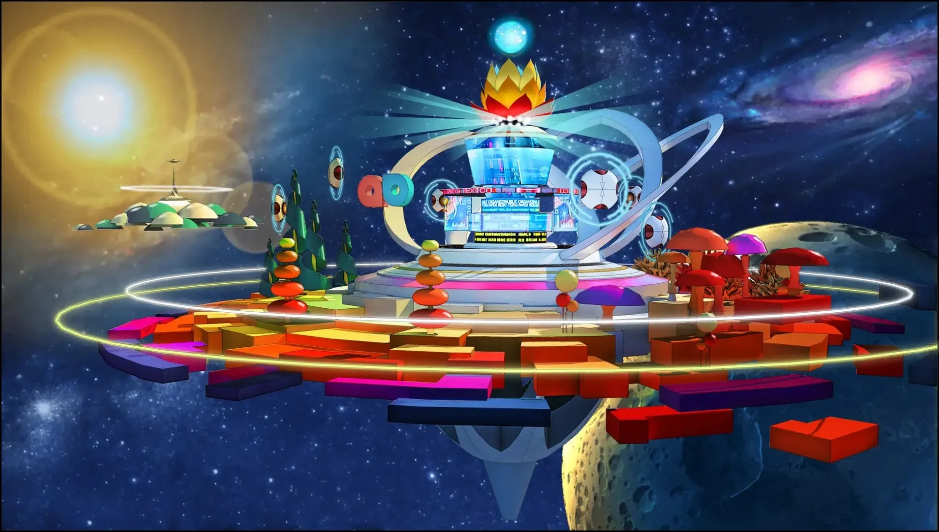 映画『サマーウォーズ』の仮想世界OZをモチーフにしたRobloxエクスペリエンスのイメージ