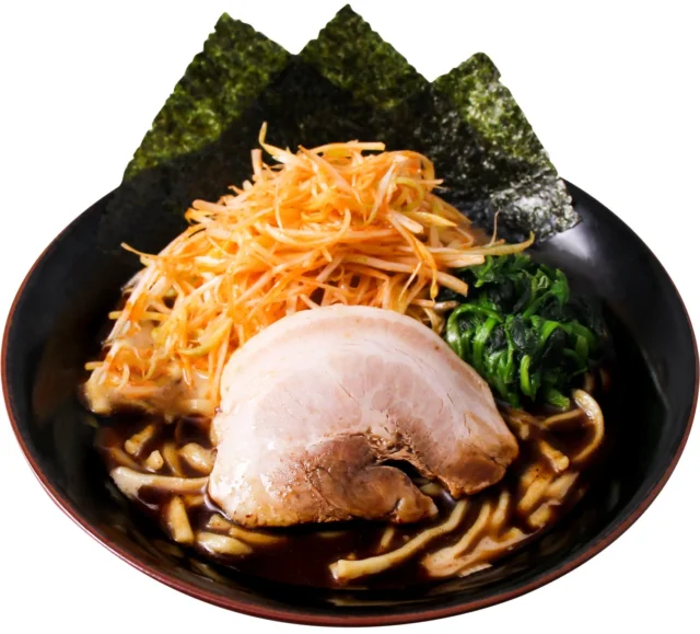 黒マー油トッピングのネギラーメン
