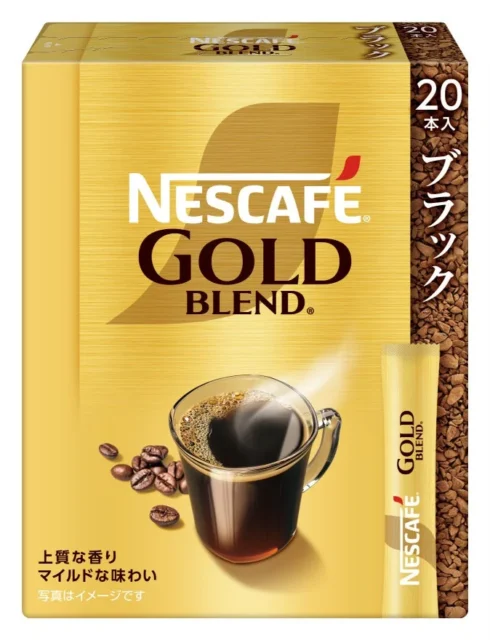 ネスカフェ ゴールドブレンド スティック ブラック 20P パッケージ