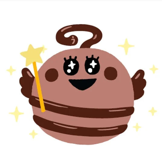 新キャラクター『ごほうびちょこもっち』のイラスト