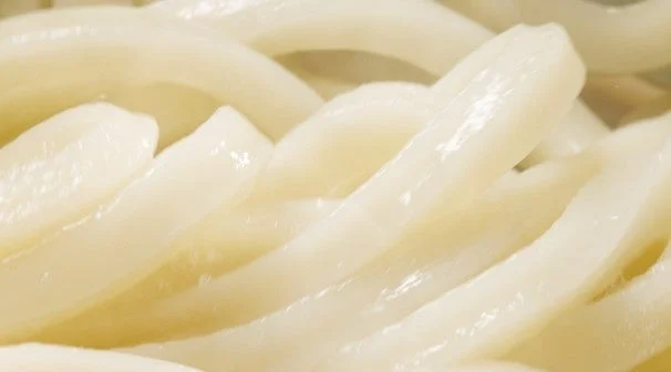 丸亀製麺のうどんのクローズアップ
