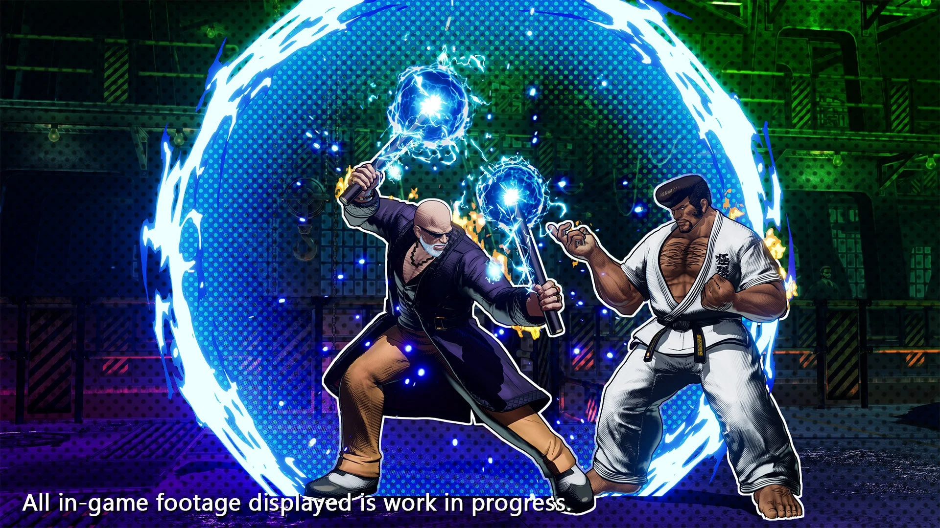 Mr.BIGが特殊な技を発動するゲーム画面