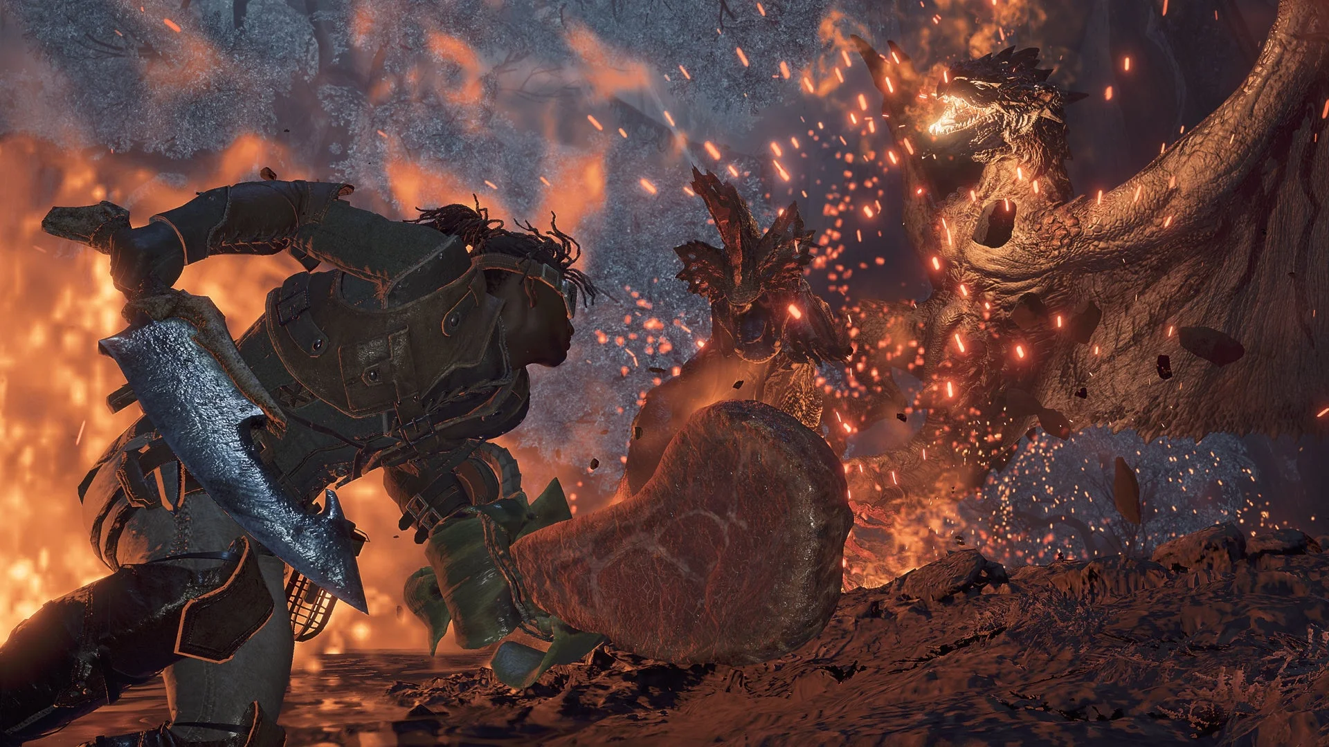 『モンスターハンターワイルズ』に新イベントクエスト「竜都の中心で肉を焦がした者」が配信開始！