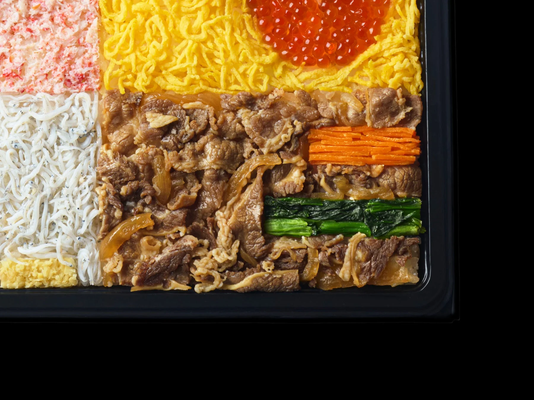 東京・横浜版FMVentoU弁当「すき焼き」のアップ