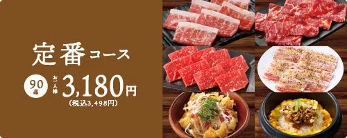 定番コースの料金と内容