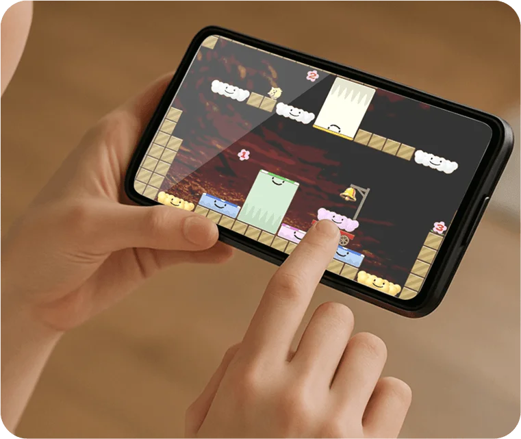 MENSA会員開発！　指一本で遊べる脱力系脳トレゲーム『ぴんぴんコロコロ』リリース