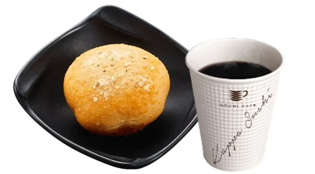 かっぱ寿司の『カムジャパンとホットコーヒーセット』