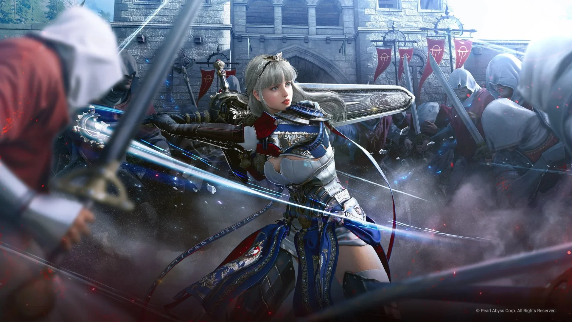 「黒い砂漠」新クラスの戦闘シーン