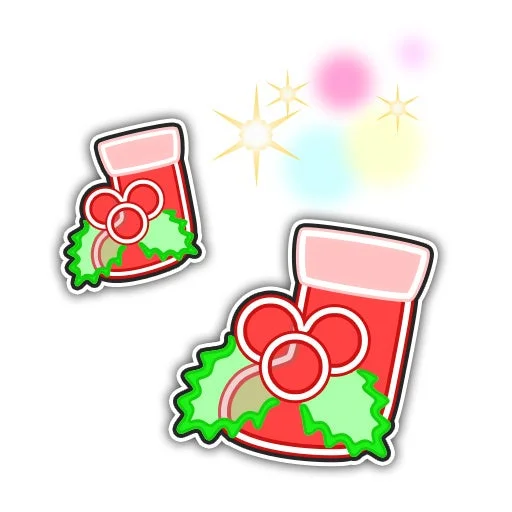 ミッション報酬で獲得できるダッシュエフェクト「ホリデーソックストレイル」のアイコン