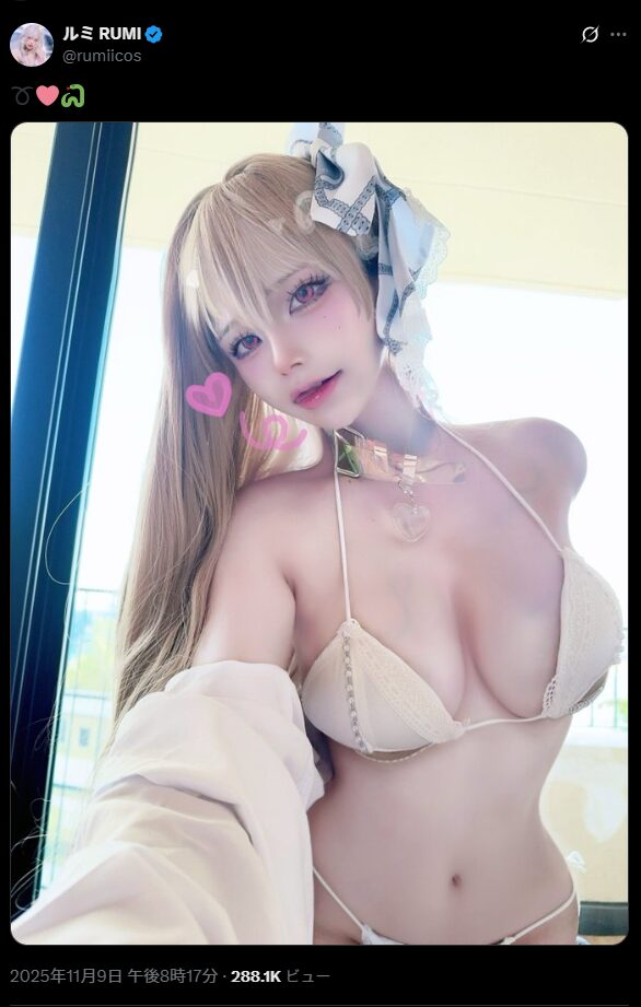 『勝利の女神：NIKKE』バイパーの水着姿！　ルミ、セクシー白ビキニで完璧再現