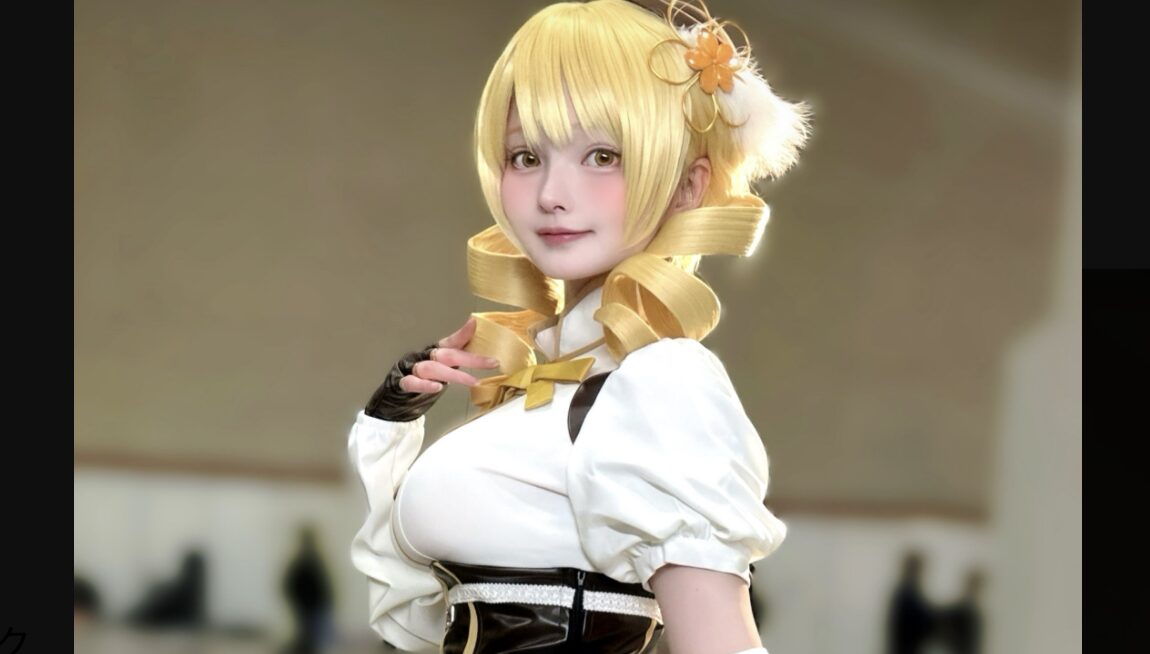 すずら、巴マミコスで縦ロール再現｜魔法少女まどか☆マギカ