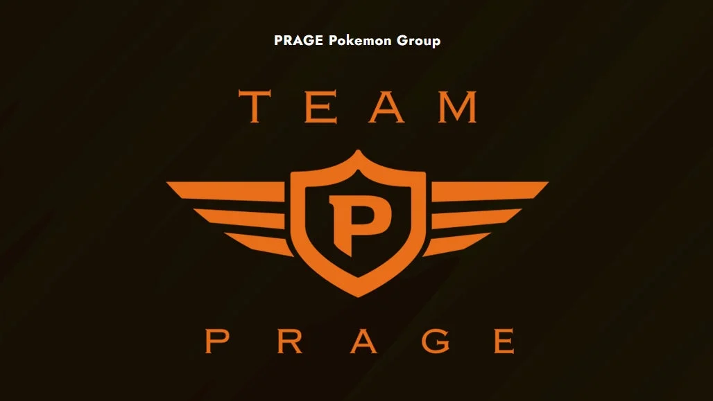 「Team PRAGE」のロゴ。株式会社プラージュが発足したポケモンダブルバトル競技チーム。