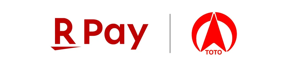 楽天ペイと東都タクシー無線協同組合のロゴ。提携開始を示す。