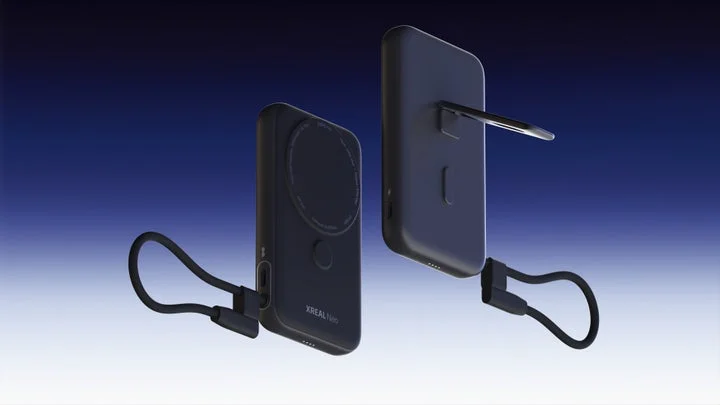 マグネットスタンドを搭載したモバイルバッテリー「XREAL Neo」