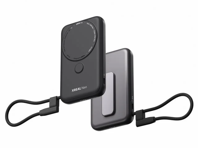 XREAL Neoのスタンド展開時の様子