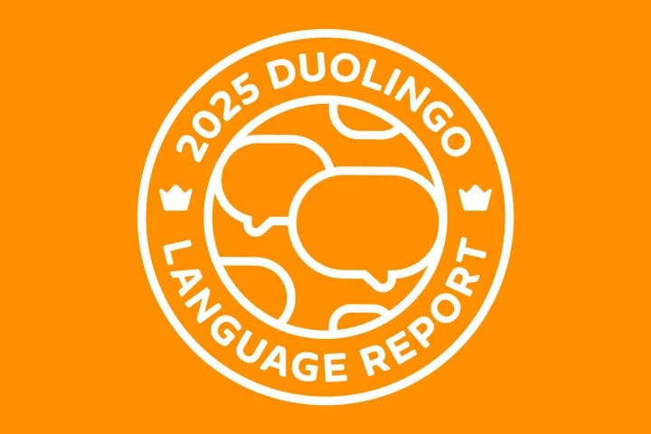 Duolingo Language Report 2025のロゴ
