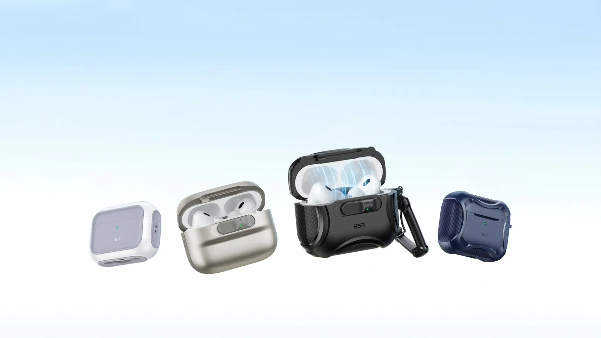 ESRのMagSafe対応AirPodsケース「Pulse フリックロック™マグネットケース」を含む全ラインナップ