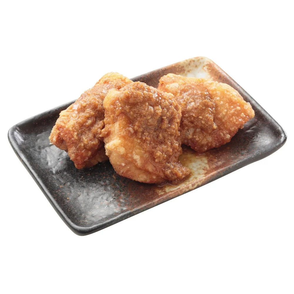 極ダレからあげ単品の料理写真、3つのからあげが皿に盛られている