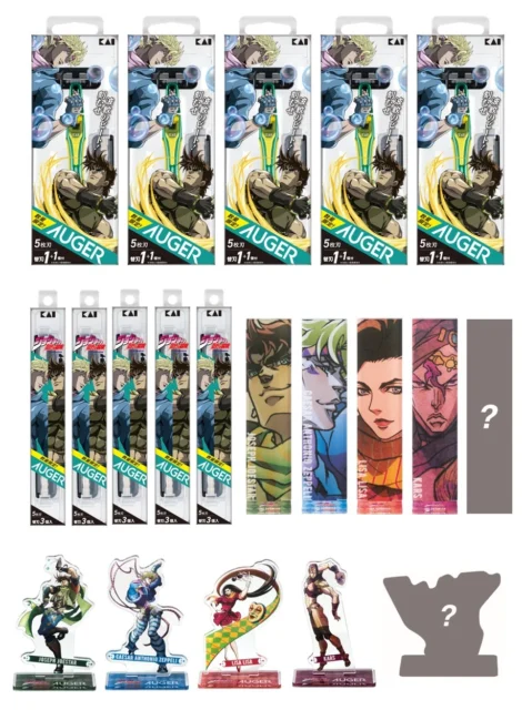 ジョセフ（戦闘潮流）10種フルセットの内容物一覧。